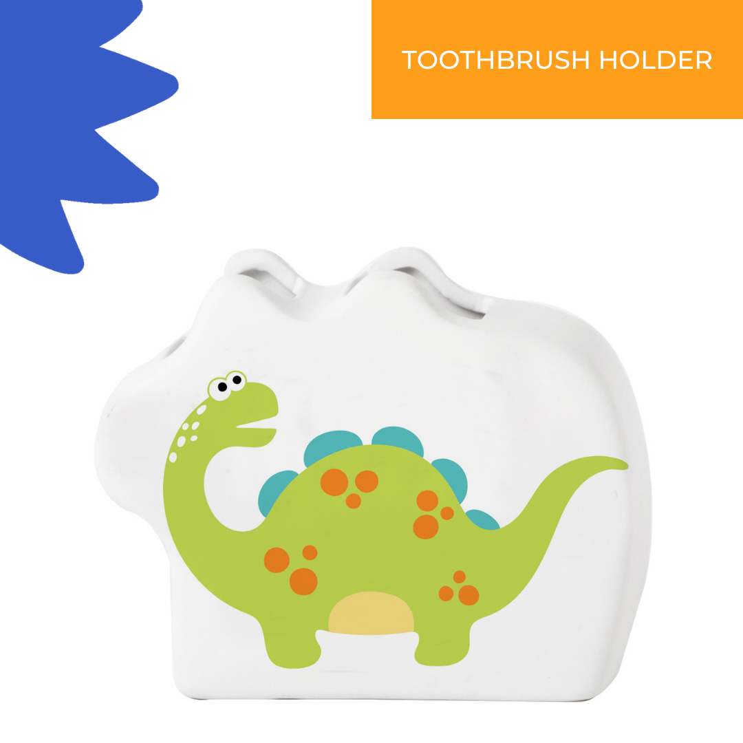 Dinosaur 3 Pieces Fun Bathroom Accessories Set for kids