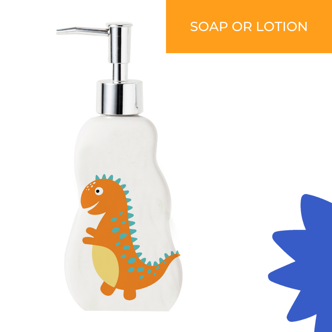 Dinosaur 3 Pieces Fun Bathroom Accessories Set for kids